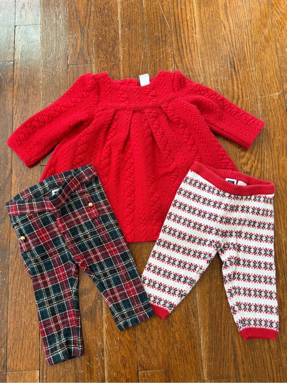Janie and Jack Christmas outfit